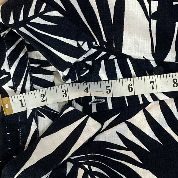 Hobbs Sleeveless Size 10 Black & White Dress - Picture 13 of 16